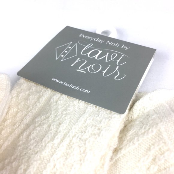 🌺3/$15🌺 NWT 2 Pair Lot Tavi Noir Crema Socks. - Picture 4 of 6